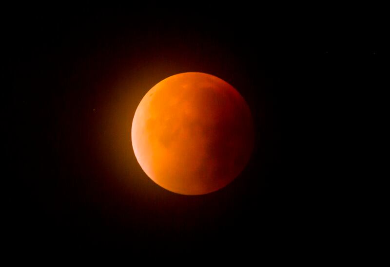 Blood Red Supermoon