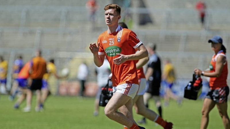 Returning from Australian Football League: Armagh&#39;s Ross McQuillan. Picture by Seamus Loughran 