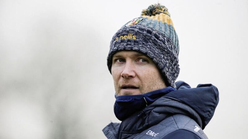Antrim manager and former Tyrone and Errigal Ciaran star Enda McGinley believes the GAA made a grave error in changing minor away from U18. Picture by Hugh Russell 