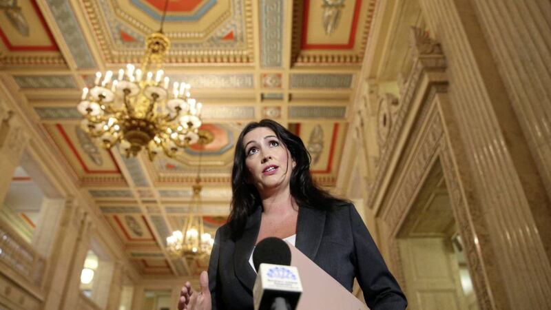 DUP MP Emma Little-Pengelly has said funding for a victims&#39; group should be suspended. Picture by Mal McCann 