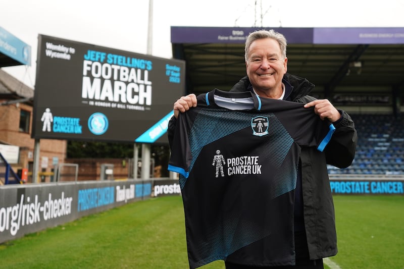 Broadcaster Jeff Stelling has helped to raise awareness of prostate cancer