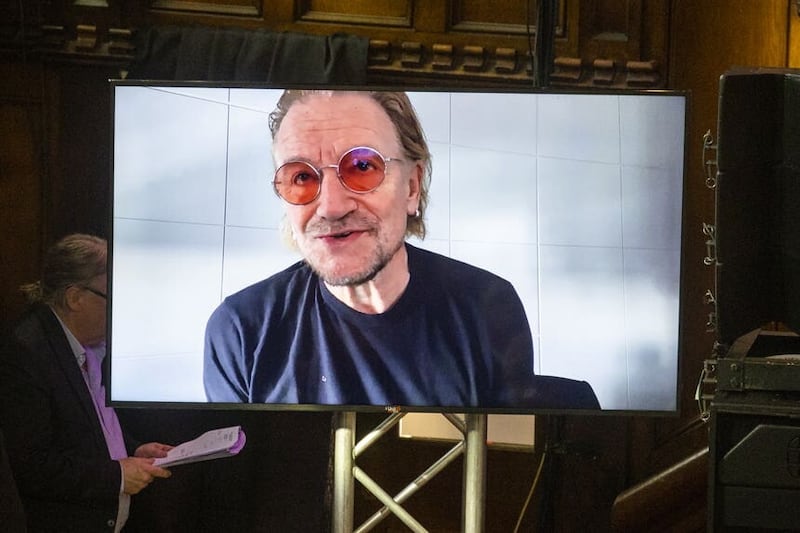 Bono also added to the book festival line up. Picture by Liam McBurney/PA