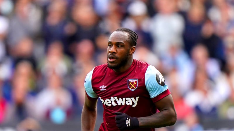 Michail Antonio was frustrated by West Ham’s exit