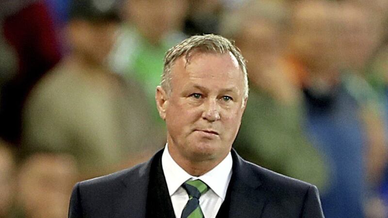 Former Northern Ireland manager Michael O&#39;Neill says the playing of God Save The Queen should be reviewed 