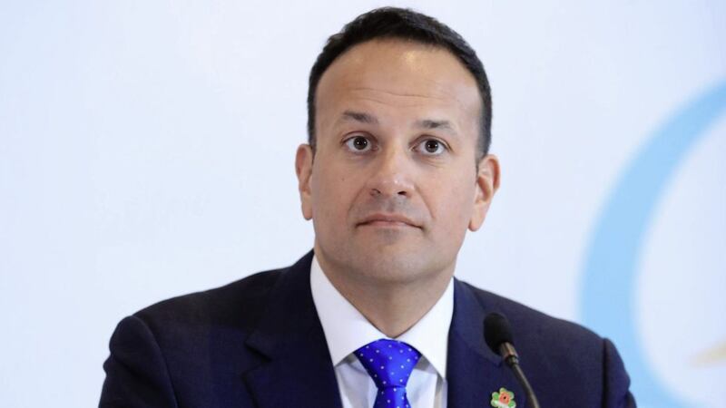 Taoiseach Leo Varadkar at the British Irish Council&#39;s 31st summit meeting at the Comis Hotel on the Isle of Man. Picture by Peter Byrne/PA 