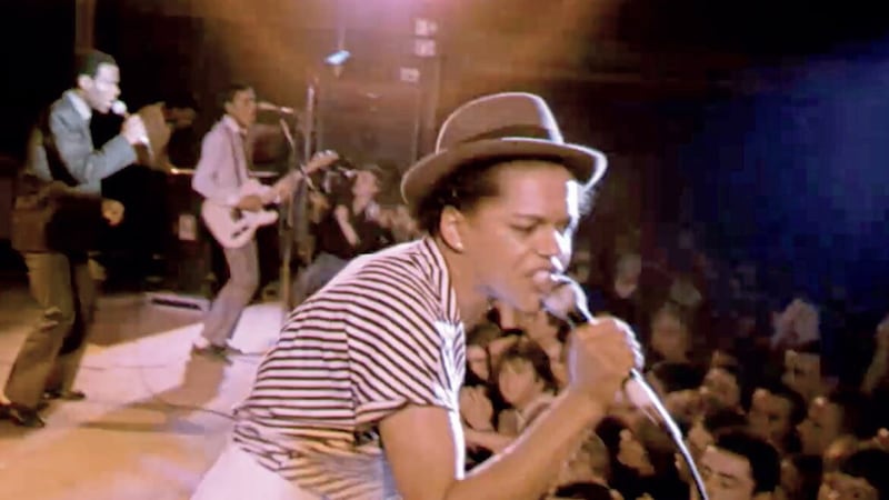 The Selecter in action in a scene from Dance Craze 