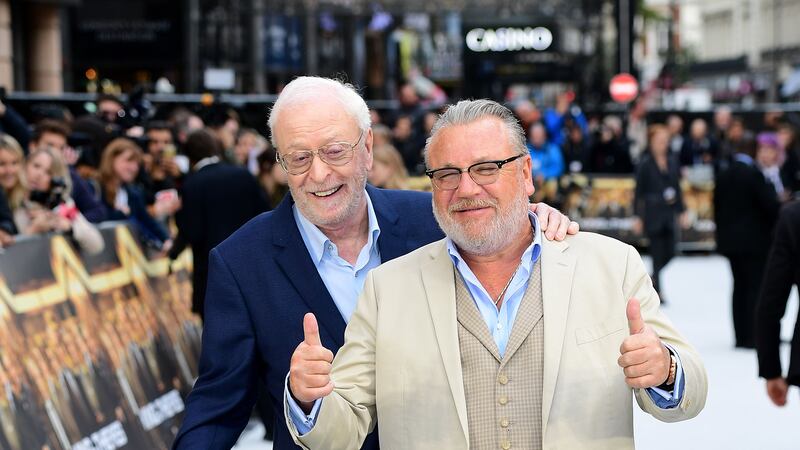 The actor stars in the film alongsideSir Michael Caine and Sir Michael Gambon.