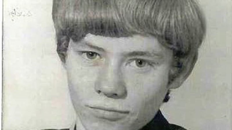 Teenager Tobias Molloy was killed by a rubber bullet in 1972 