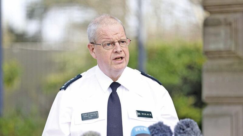 Unionist have called for Chief Constable Simon Byrne to resign. Picture by Stephen Davison 