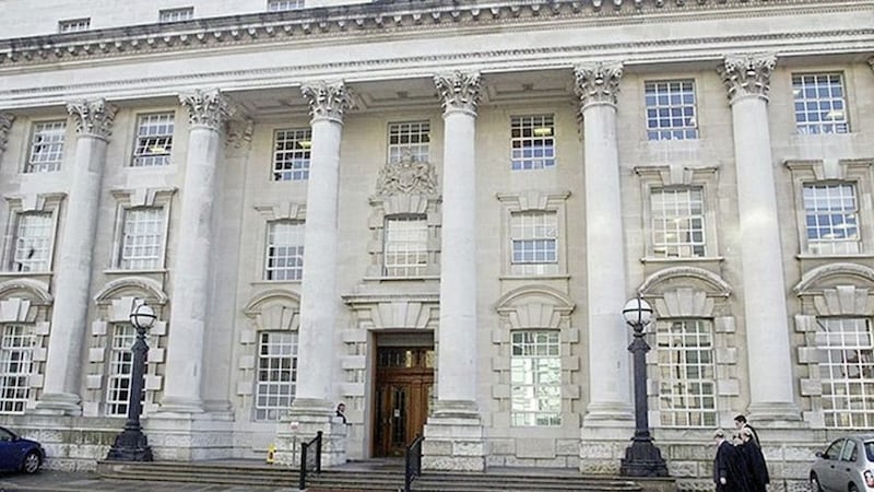 &nbsp;An alleged domestic abuse victim had clumps of hair missing and arms covered in fresh and healing bruises, the High Court heard today.