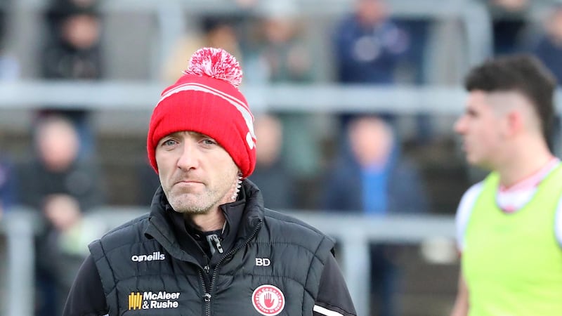 Tyrone manager Brian Dooher