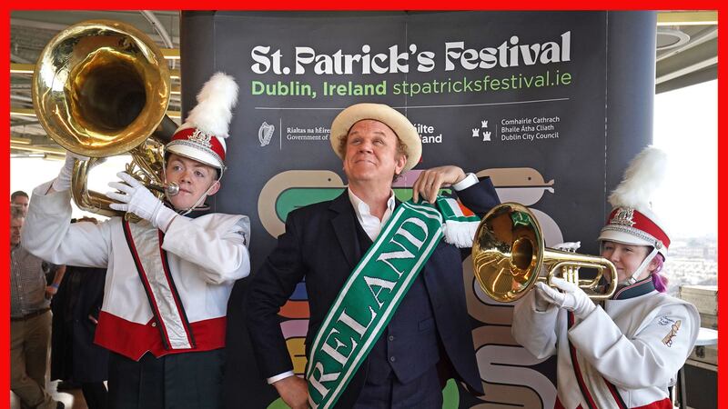 Actor John C Reilly during a photocall for St. Patrick's Festival International at The Gravity Bar in The Guinness Storehouse, Dublin. Picture by Brian Lawless/PA Wire&nbsp;