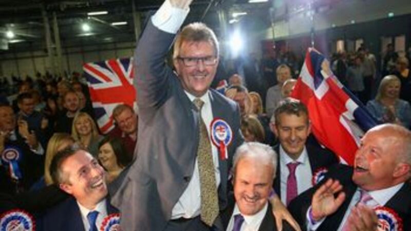 &nbsp;Jeffery Donaldson of the DUP elected MP for Lagan Valley. Picture from Mal McCann.