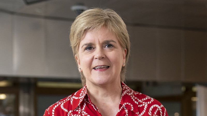 Former first minister Nicola Sturgeon has addressed Holyrood for the first time since leaving Bute House (Jane Barlow/PA)