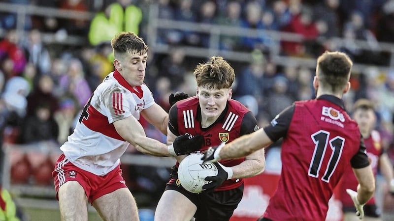 Over 4,000 spectators turned up to see Down and Derry in last weekend&#39;s Dr McKenna Cup semi-final, prove that the competition merits its place in the GAA calendar Picture by Hugh Russell 
