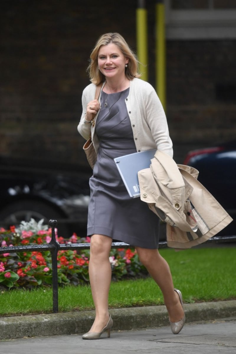 Justine Greening arrives at 10 Downing Street (Victoria Jones/PA)