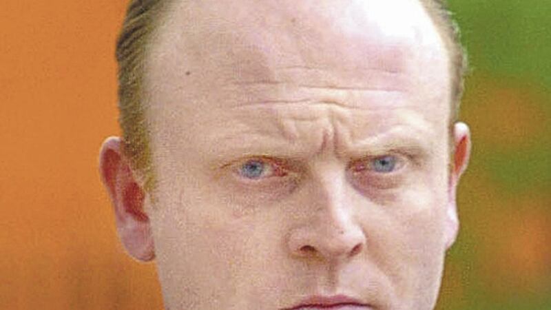 Philip Johnstone pictured leaving a Belfast court in 2005. Money laundering charges against him were dropped the following year. Picture by Photopress Belfast