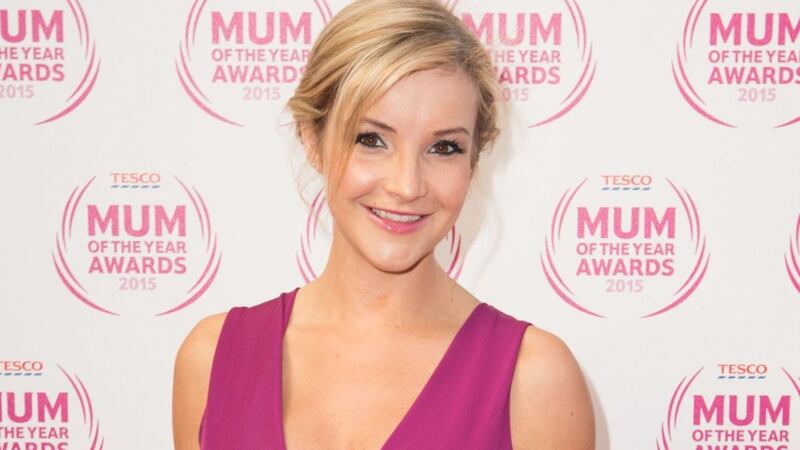 The TV presenter is now a mum of two.