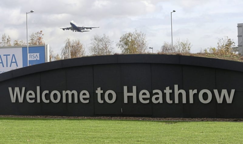 Heathrow Airport was among the three sites which received a suspicious package. Picture by Steve Parsons, Press Association 