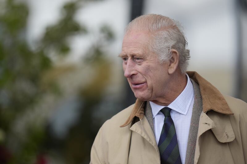 The King at the Royal Windsor Horse Show on Friday