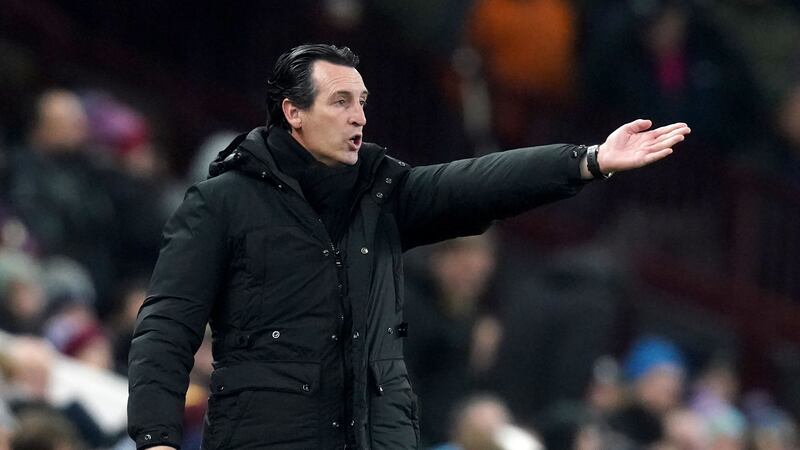 Aston Villa manager Unai Emery sends his side into battle with former employers Arsenal on Saturday (David Davies/PA)