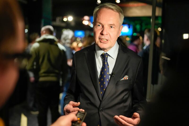 Social Movement candidate Pekka Haavisto is one of the leading candidates in Finland’s presidential election (Sergei Grits/AP)