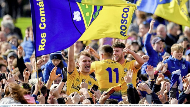Roscommon&#39;s celebrations at winning Connacht on Sunday were akin to a more ravenous county. To them, winning a provincial title was everything - which is how it needs to be for the competitions to thrive. Photo by Seb Daly/Sportsfile. 