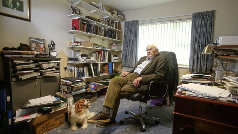 Seamus Mallon has weighed into the border poll debate. Picture by Mal McCann 