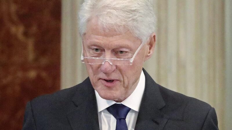 Former US president, Bill Clinton has condemned Lyra McKee&#39;s murder. Photograph by Niall Carson/PA Wire. 