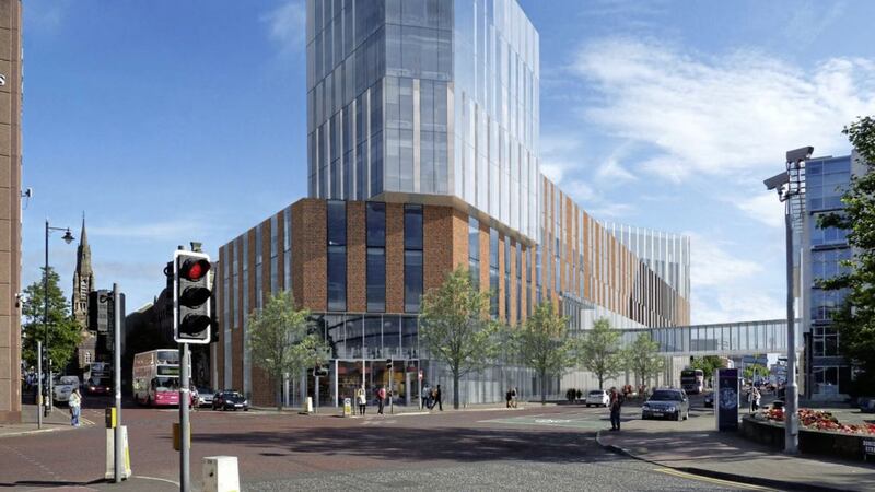 There has been heightened investor interest in student accommodation as the Ulster University campus in Belfast city centre takes shape on Royal Avenue 