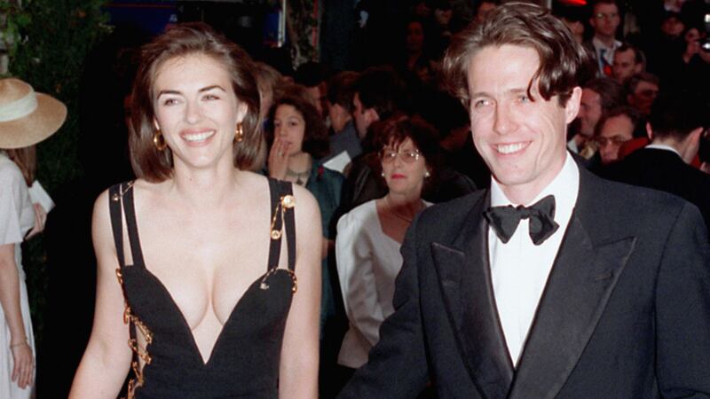 Elizabeth Hurley Recalls Wearing Iconic Versace Gold Safety Pin Dress