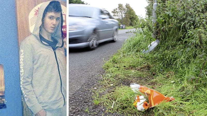Marcus Forsythe died following the crash on Taughey Road, near Ballymoney 