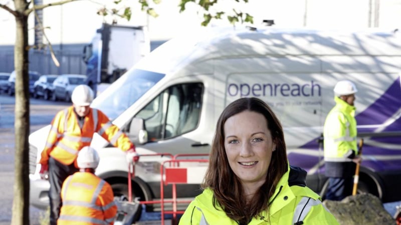 Mairead Meyer, managing director of Openreach Northern Ireland 