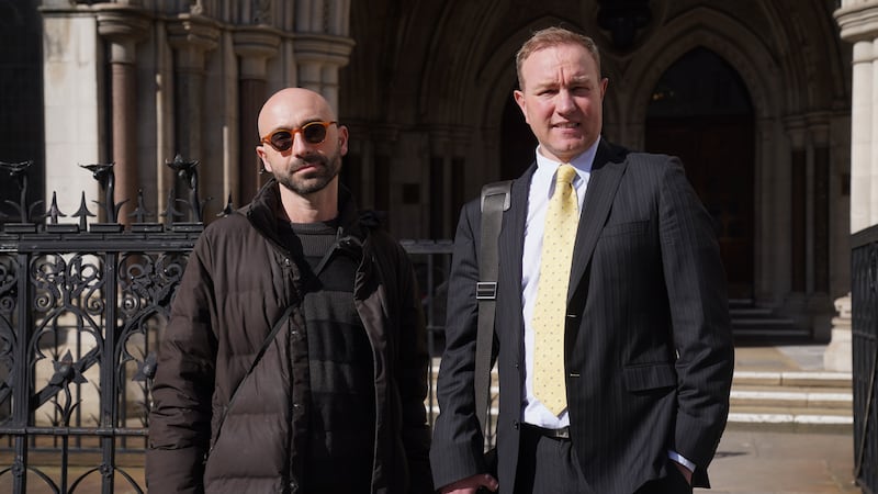 Financial market traders Carlo Palombo (left) and Tom Hayes, who were jailed over interest rate benchmark manipulation