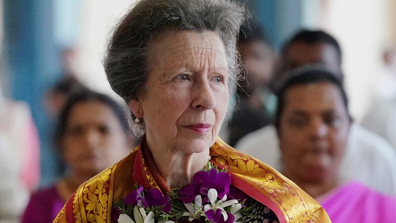 The Princess Royal during an interview with the PA news agency on day three of a visit to mark 75 years of diplomatic relations between the UK and Sri Lanka