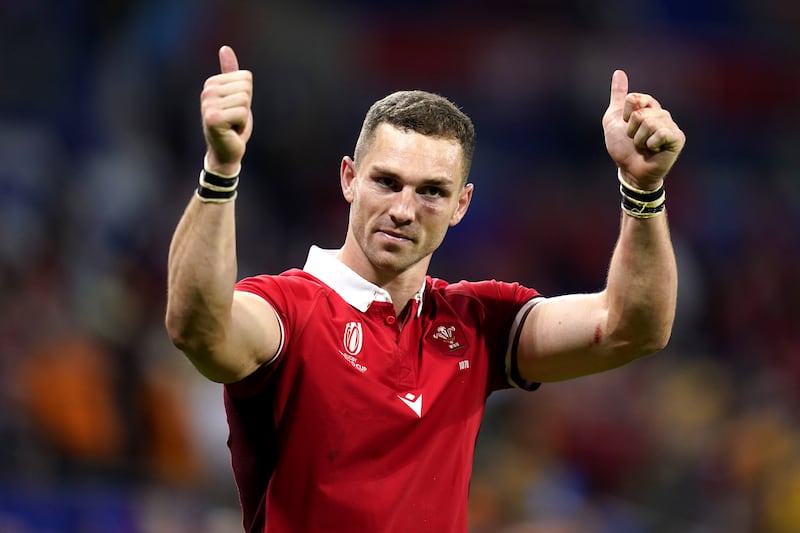 George North will become the fifth Welshman to make 50 Five or Six Nations appearances