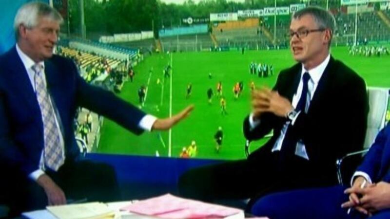 Joe Brolly rebuked for his outburst on the RTE show 