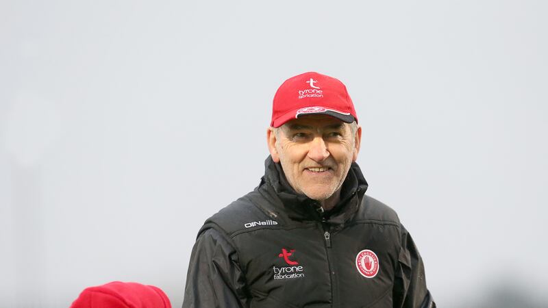 <span class="gwt-InlineHTML kpm3-ContentLabel">Tyrone boss Mickey Harte  says he has learnt a lesson from last year's Ulster Championship opener  against Monaghan, when his gamble on the fitness of three players  backfired. Picture by Margaret McLaughlin </span>
