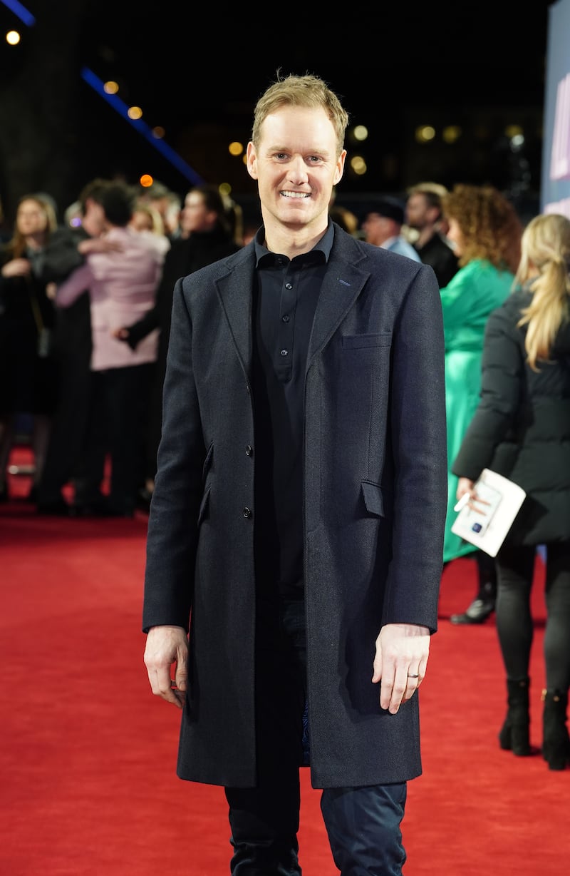 Dan Walker arriving for a gala screening of All of Us Strangers at BFI Southbank in London. Picture date: Tuesday January 23, 2024. PA Photo. Photo credit should read: Ian West/PA Wire