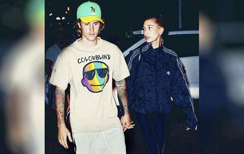 &nbsp;The Baldwin Bieber power couple. Picture from Justin Bieber on Instagram