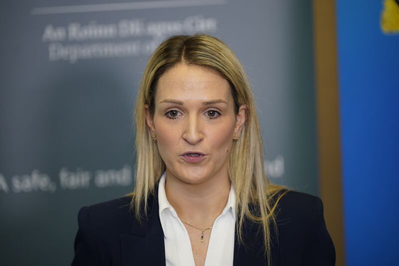 Minister for Justice Helen McEntee has come in for criticism