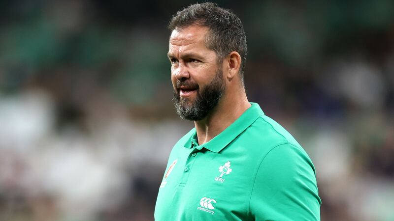 Ireland head coach Andy Farrell was named 'World Rugby Coach of the Year'.