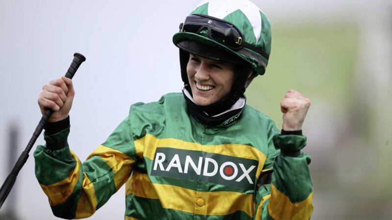Rachael Blackmore became the first female winner of the Grand National this year. 