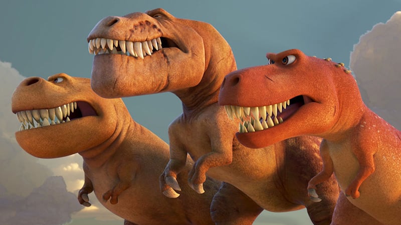 A scene from Disney/Pixar's 'The Good Dinosaur' &nbsp;