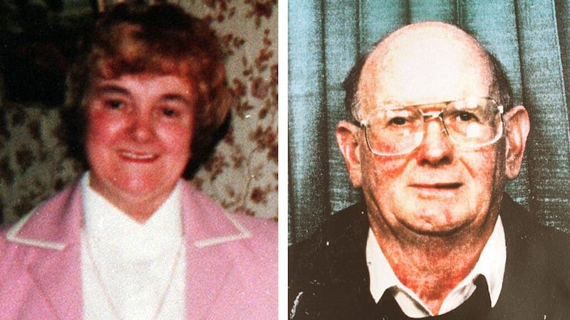 Megan and Harry Tooze, who were murdered at their Welsh farmhouse in 1993 (PA)