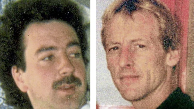 Murder victims Damien Trainor and Phillip Allen