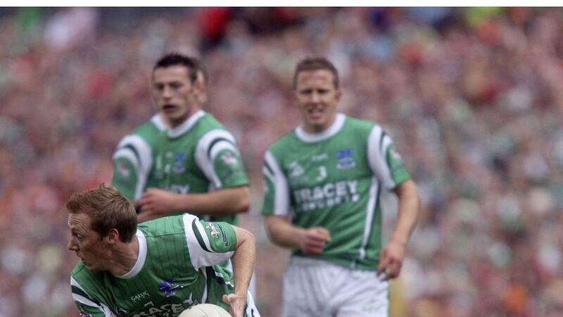 Tommy McElroy was part of the Fermanagh side that reached the 2008 Ulster final under the stewardship of Malachy O&#39;Rourke. The Ernemen lost out to Armagh after a replay. Picture by Declan Roughan 