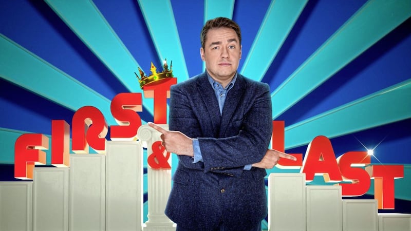 Jason Manford is the host of new TV quiz First and Last 