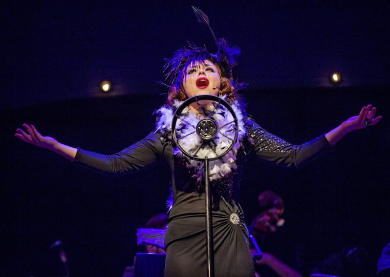 Kerri Quinn wowed audiences in Bruiser Theatre Company 2014 production of Cabaret 