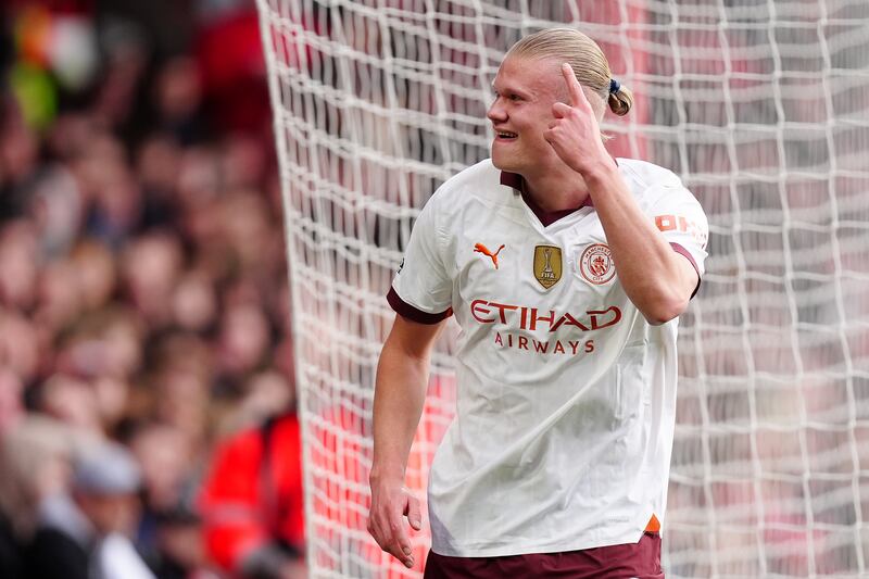 Erling Haaland returned and scored as Manchester City won 2-0 at Nottingham Forest